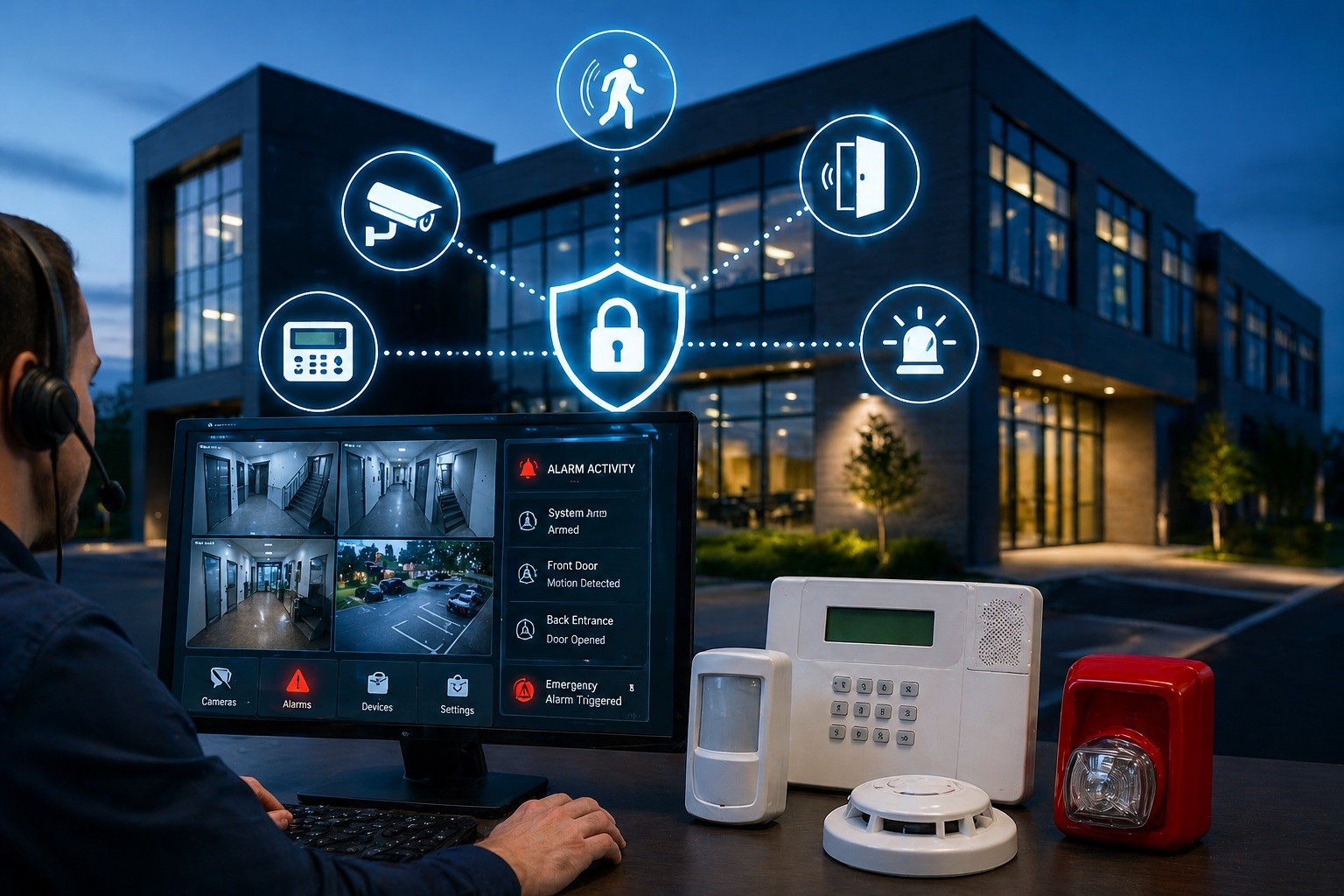 alarm monitoring services 24 7 security nj
